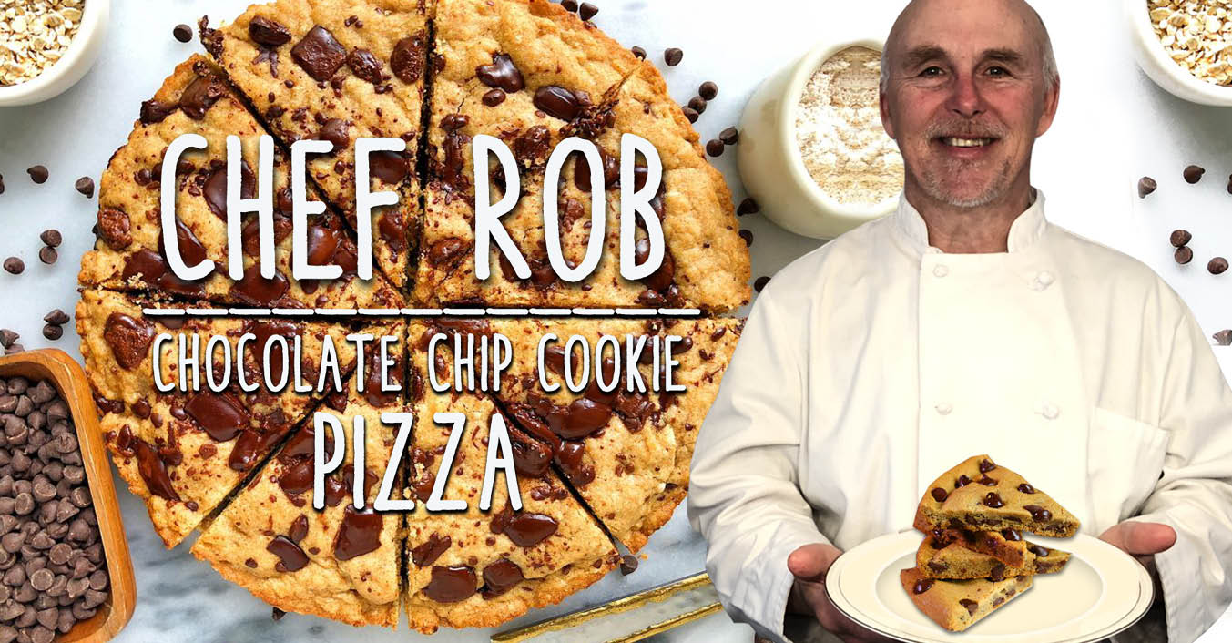 Chef Rob Chocolate Chip Cookie Pizza